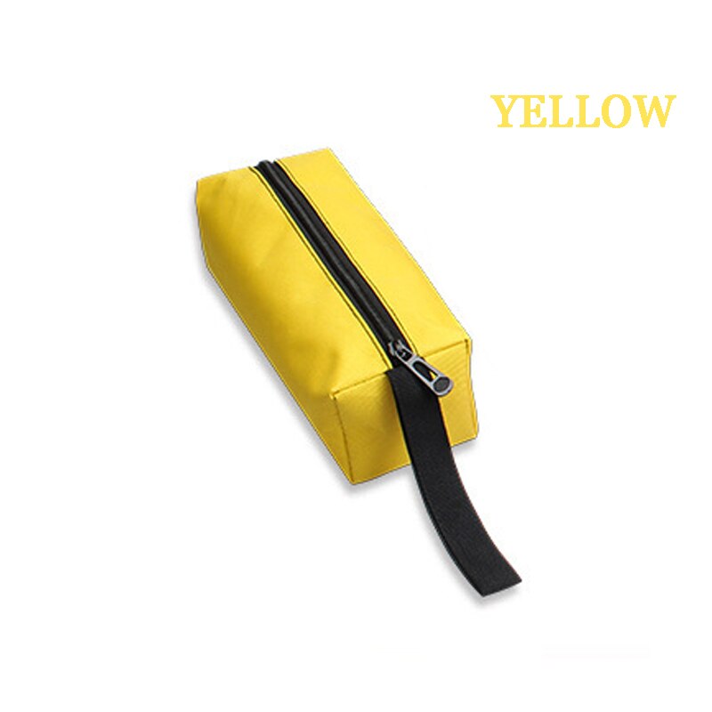 Tool Bag Oxford Fabric Canvas Organizer Bolt Organizer Belt Screwdriver Bag Working Tool Organizer Bag Case Storage Tools: Yellow / 300x100x100mm