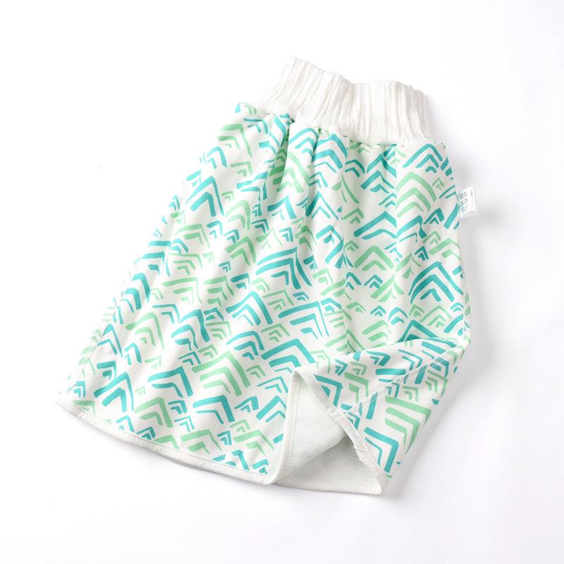 wearable changing pad covers waterproof diaper nappy skirt machine washable urine pad infants baby diaper changing mat be worn: M valley