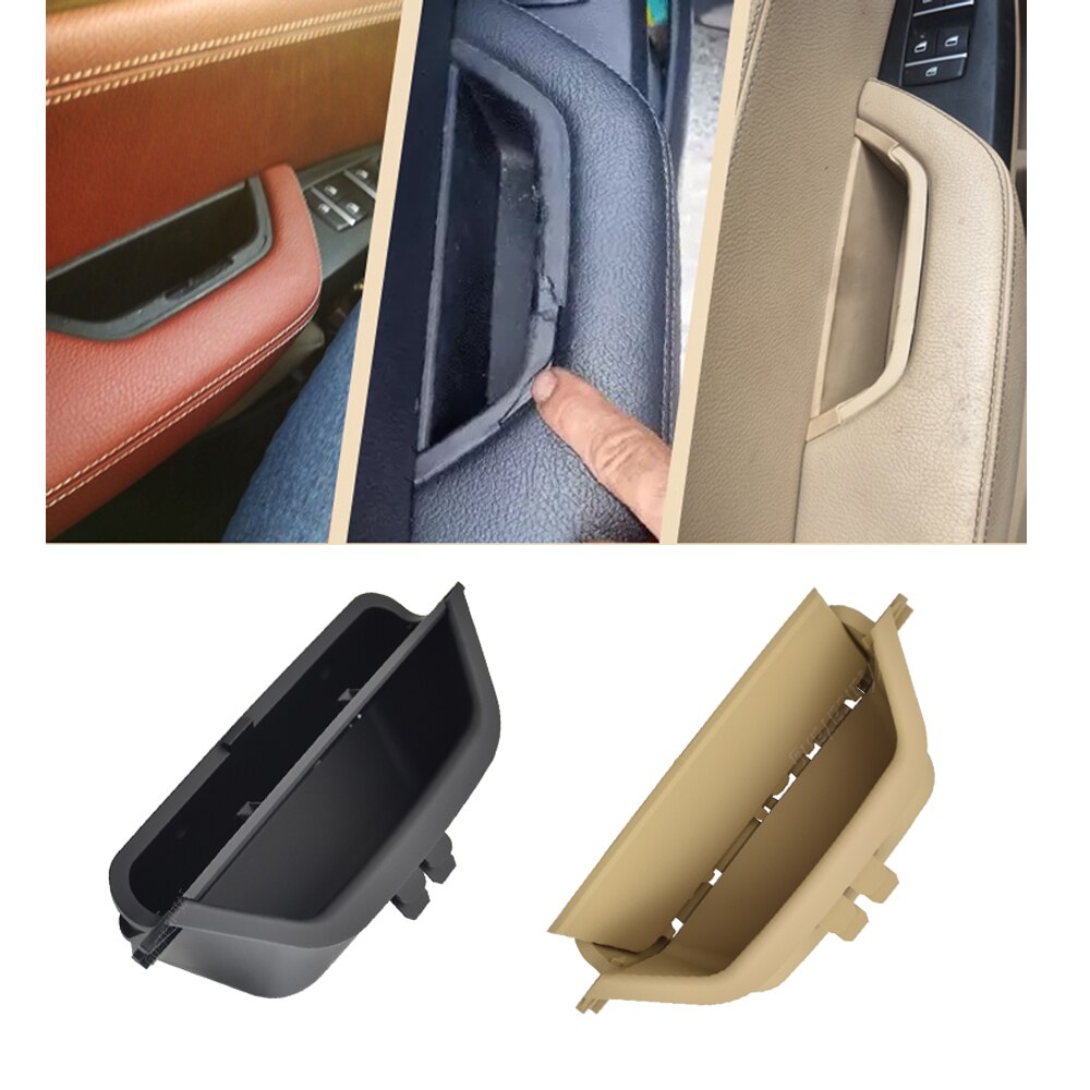 Auto left Right Interior Door Handle Inner Door Panel Handle Pull Trim Cover For BMW X3 X4 F25 F26