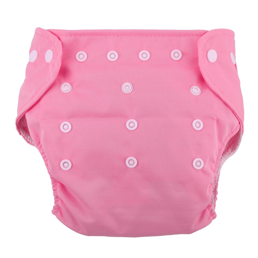 1PC Adjustable Reusable Lot Baby Kids Boys Girls Washable Cloth Diaper Nappies Baby Solid Diaper: A