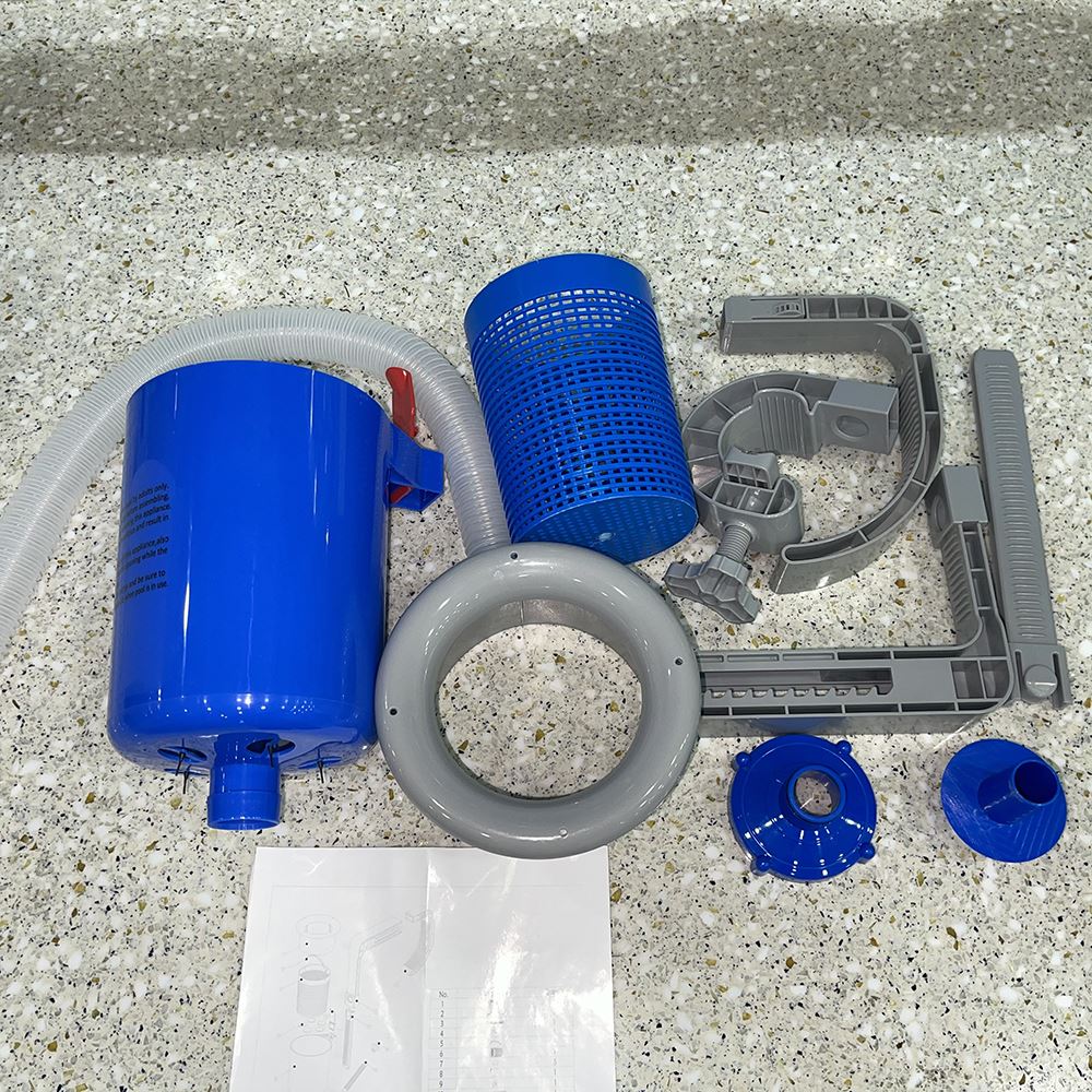 Pool Surface Skimmer Wall Mount Swimming Pool Filter Skimm Clean Leaves Absorb Debris Pool Clenaing Tool easy installation