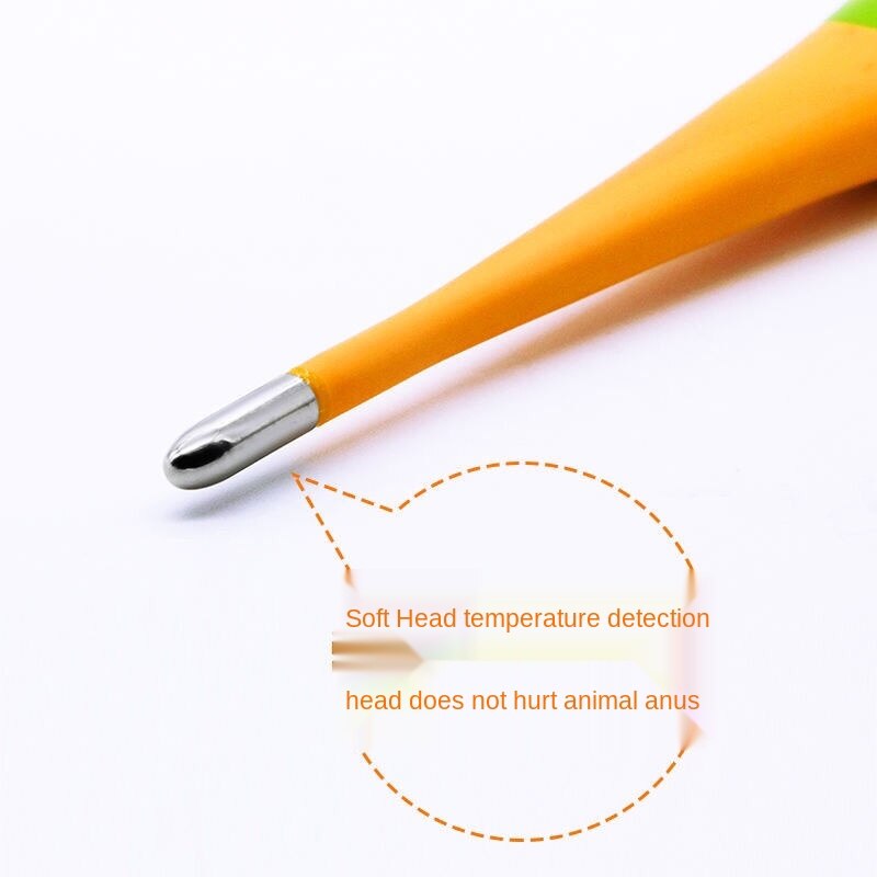 Veterinaire Elektronische Thermometer Pakket Hond En Kat Schapen Anus Thermometer Pig En Hond Zachte Hoofd