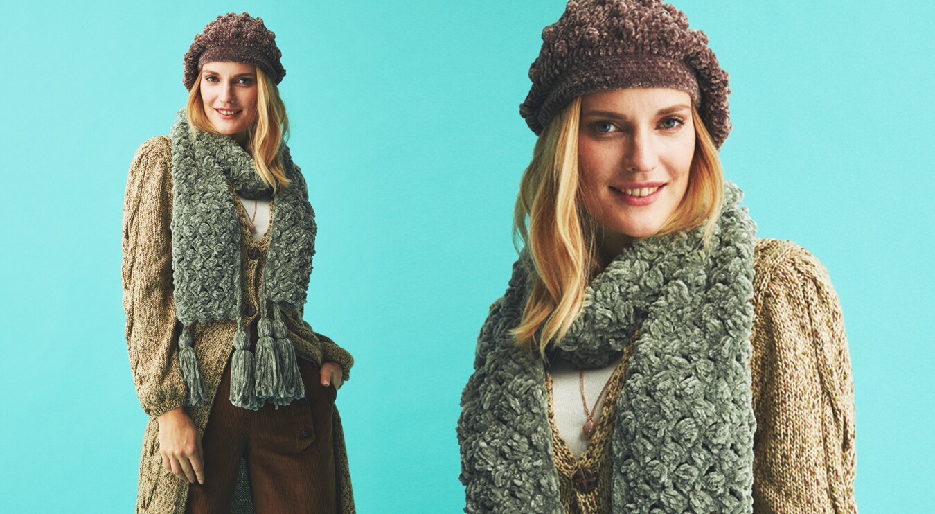 Fil tricoté à la main de supérieure + 12 options de couleurs + 195 mètres (100gr) + boule de fil à tricoter + Nako Vega Tweed + acrylique + accessoires + écharpe + béret + chapeau + passe-temps + fait à la main