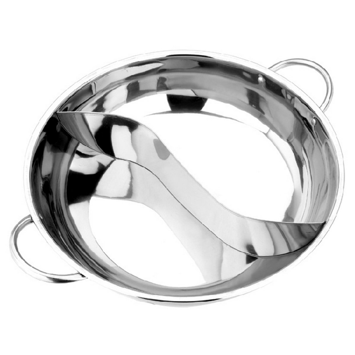 38cm kastruller i rostfritt stål induktionsspis gasspis kompatibel gryta hem kök köksredskap soppa kokgryta dubbel delad