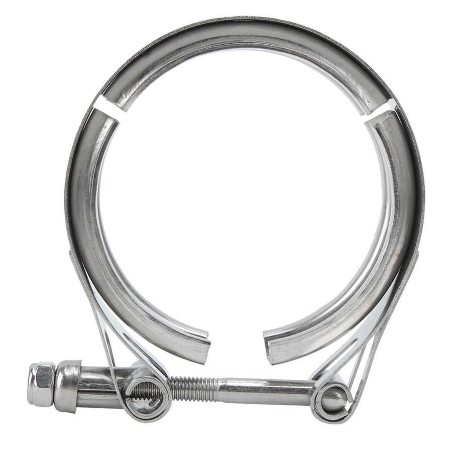 Kit de brides de tuyau d'échappement de voiture en acier inoxydable, 304 pièces, collier de serrage en v