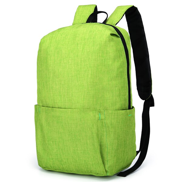 Casual dames rugzak tas dames heren waterbestendig lichtgewicht outdoor reistassen student schooltas laptop rugzak: Groente