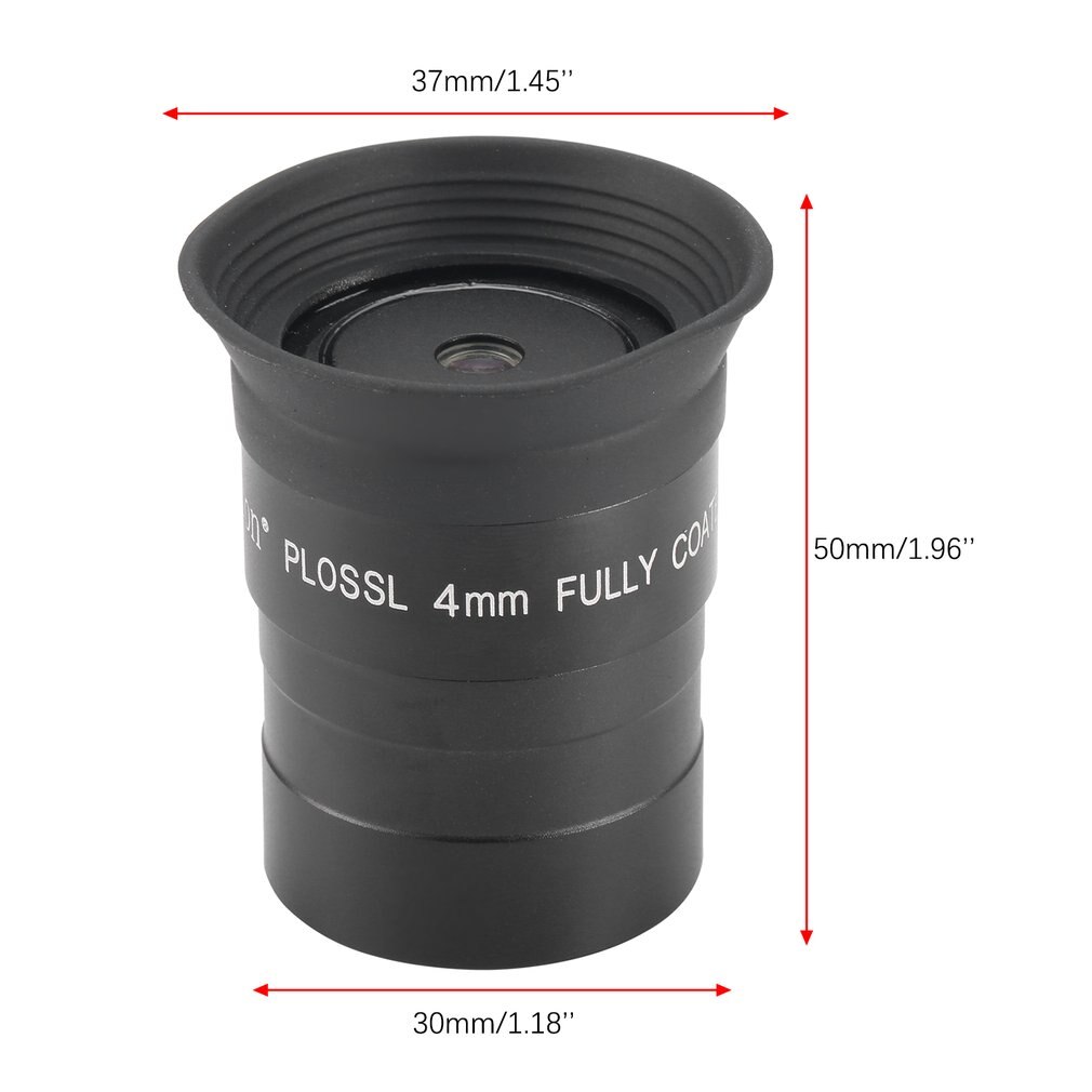 1.25 "31.7mm 4mm ensemble de filtres d'oculaire et accessoires de filtres de lune pour télescope avec boîtier en aluminium