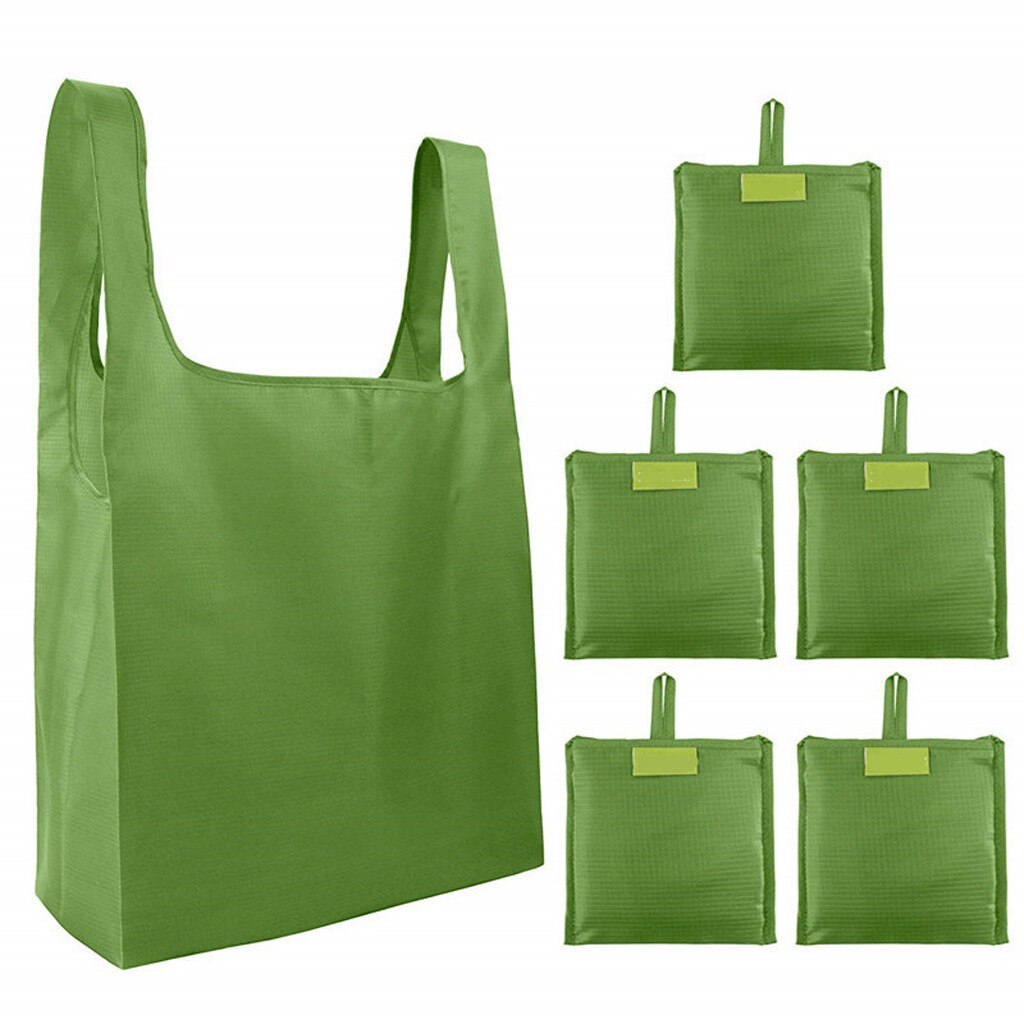 Shoppping Bag Eco-friendly Foldable Storage Bags Recycle Handbag Travel Tote portable shopping bag reusable eco-friendly bag#45
