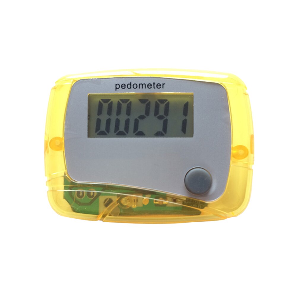 Draagbare Mini Digitale Lcd Stappenteller Sport Wandelen Hardlopen Stap Counter Meter Lcd Een-Knop Running Teller