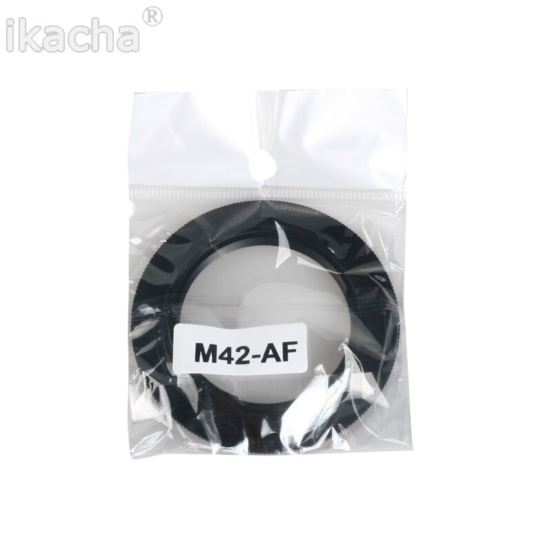 Metal M42-AF M42 Lens to AF Mount Lens Adapter For Sony Minolta Alpha A200 A350 A390 A550 A580 A700 A900 DSLR Camera