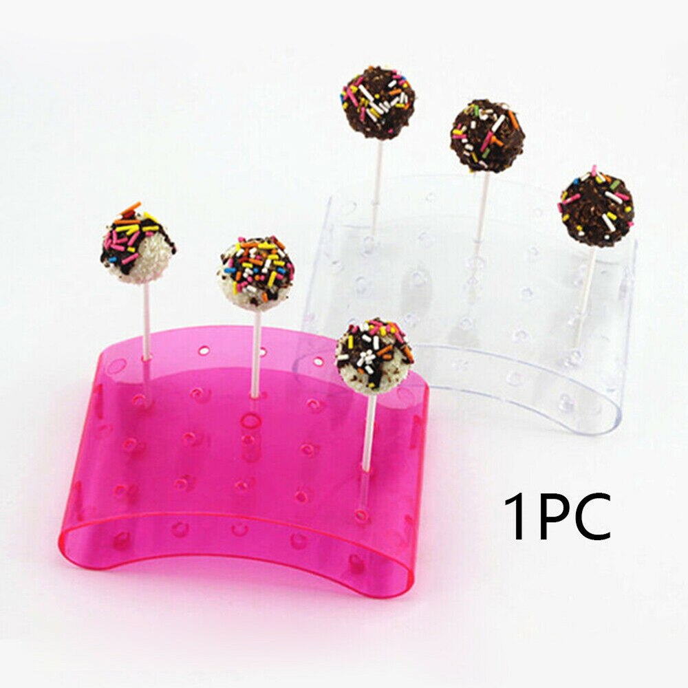20 Gaten Cake Stand Pop Lollipop Stands Cake Display Stand Houder Lolly U-vormige Display Diy Bakvormen Taart Keuken Gadgets