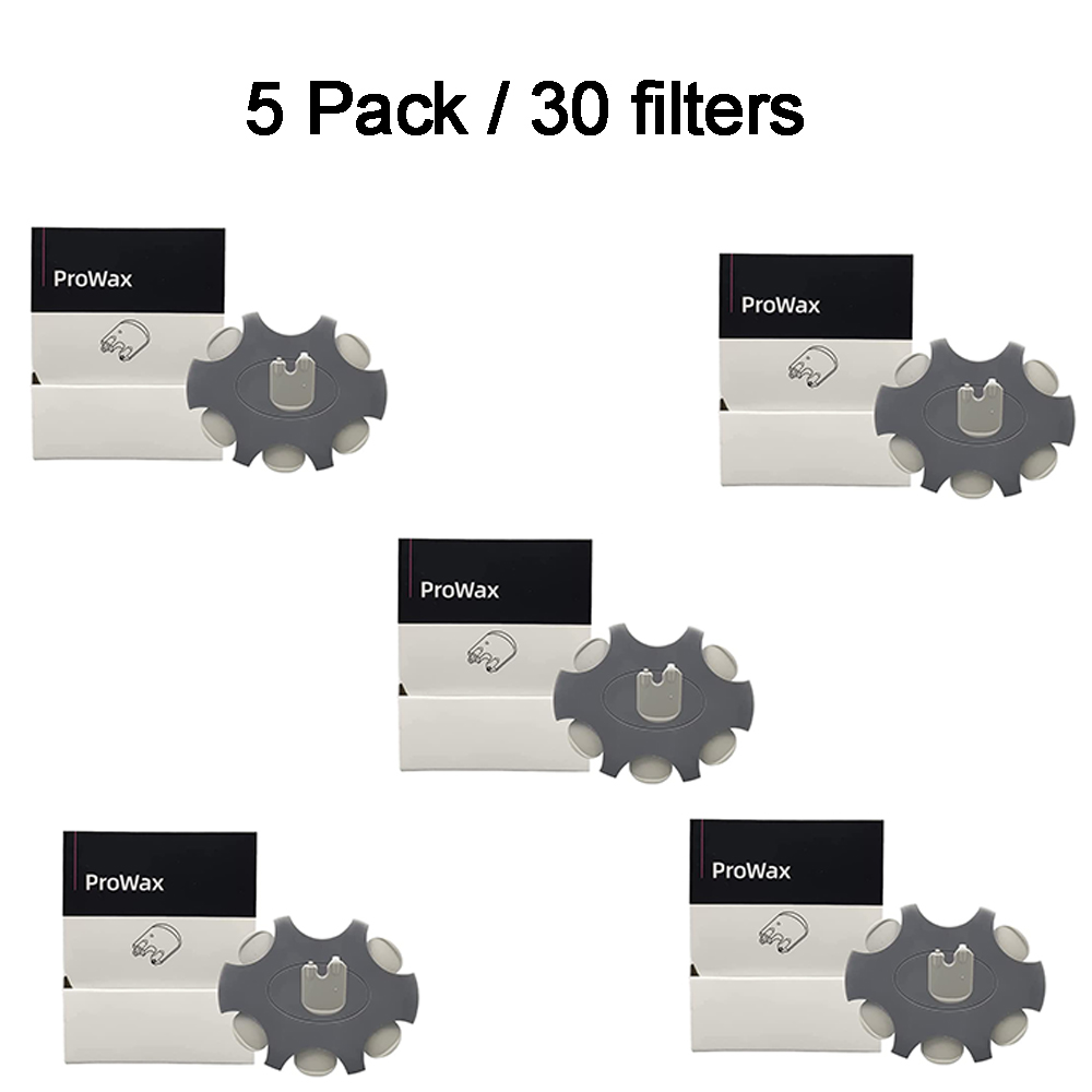 Protectores de cera para audífonos Oticon, filtros de cera de repuesto ProWax, filtros de cera para oídos de 2mm, tope de cera para audífonos RITEC RIC: Marfíl