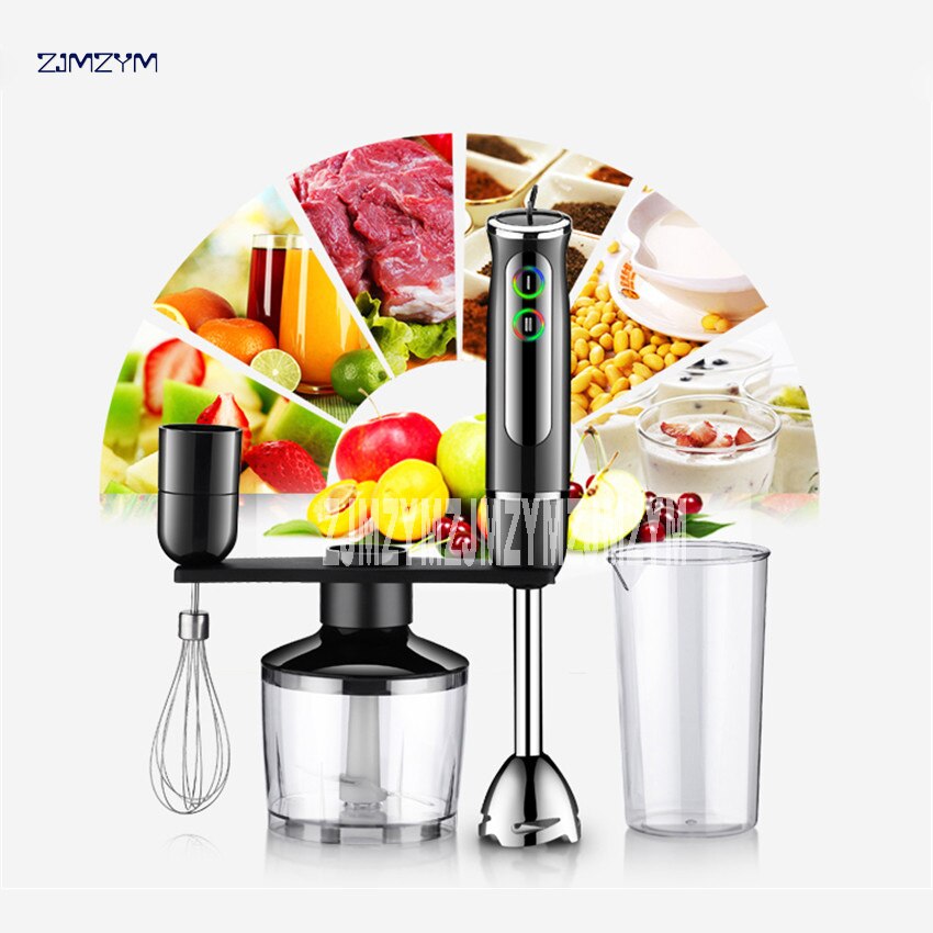 Mélangeur multifonction 4 en 1 HB103SC, artefact de cuisine, tenue à la main, pour compléments alimentaires pour bébés, mélange de jus de fruits, 220V, 600W