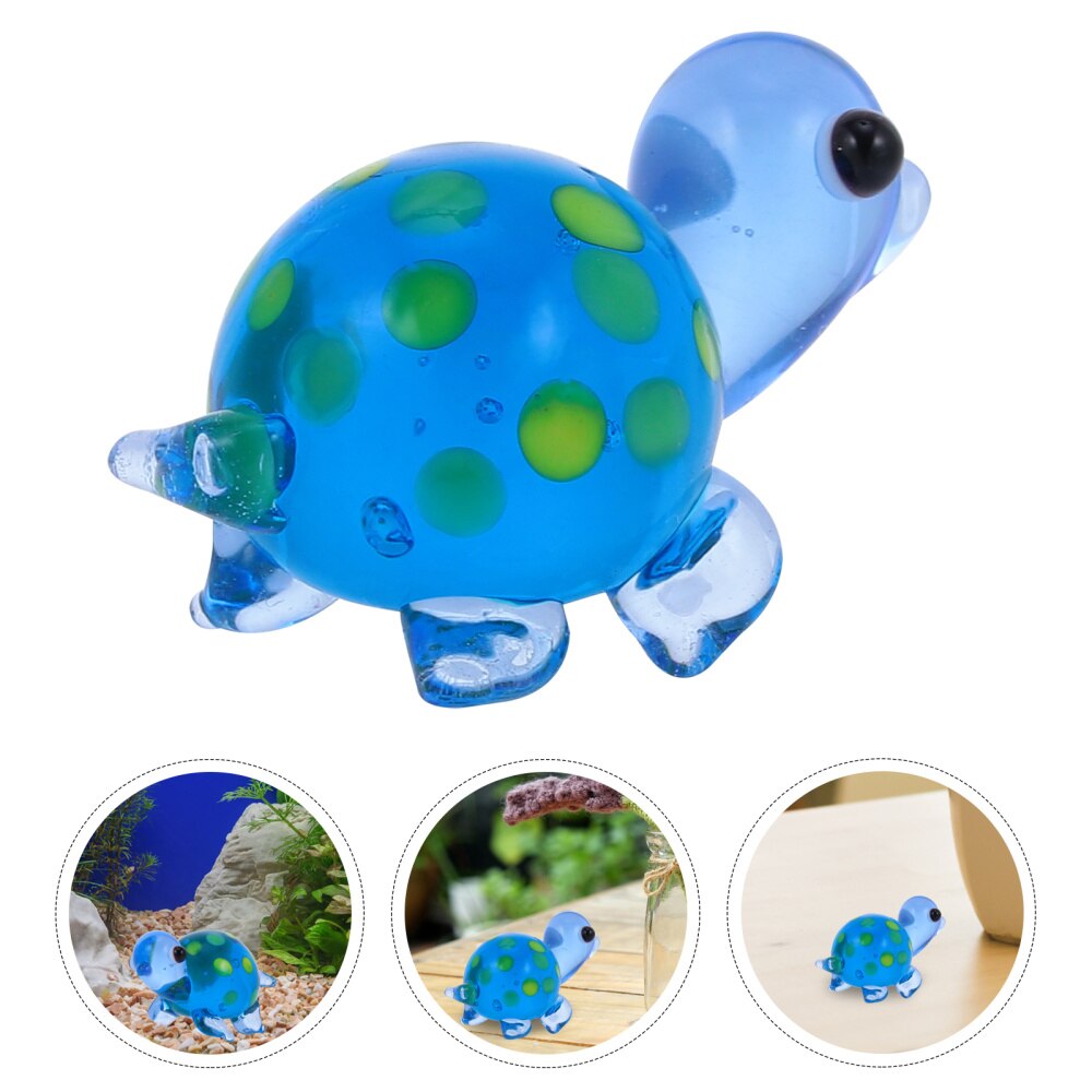 1pc Micro Decor Stylish Pretty Durable Mini Sea Turtle for Home Garden: Picture 2