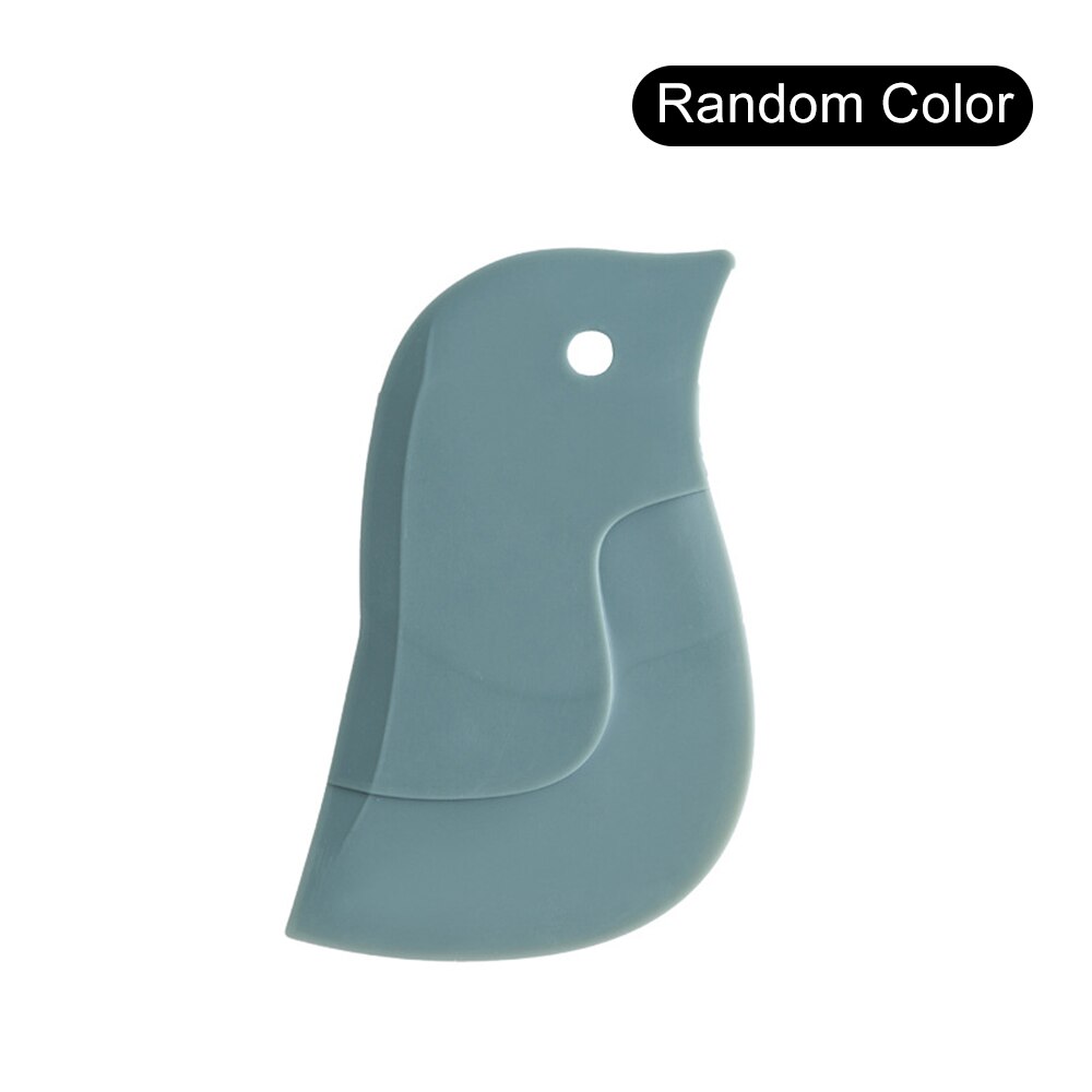 1Pcs Zachte Schrapers Multifunctionele Schraper Olie Plaat Leuke Cartoon Schrapen Olie Schraper Cleaning Tools Keuken Gadgets Bakken tool