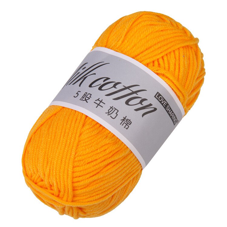 1Pcs 50G Melk Katoenen Garen Comfortabele Wol Gemengd Garen Kleding Naaien Garen Hand Breien Sjaal Hoed Garen Haak breien Garen: 12