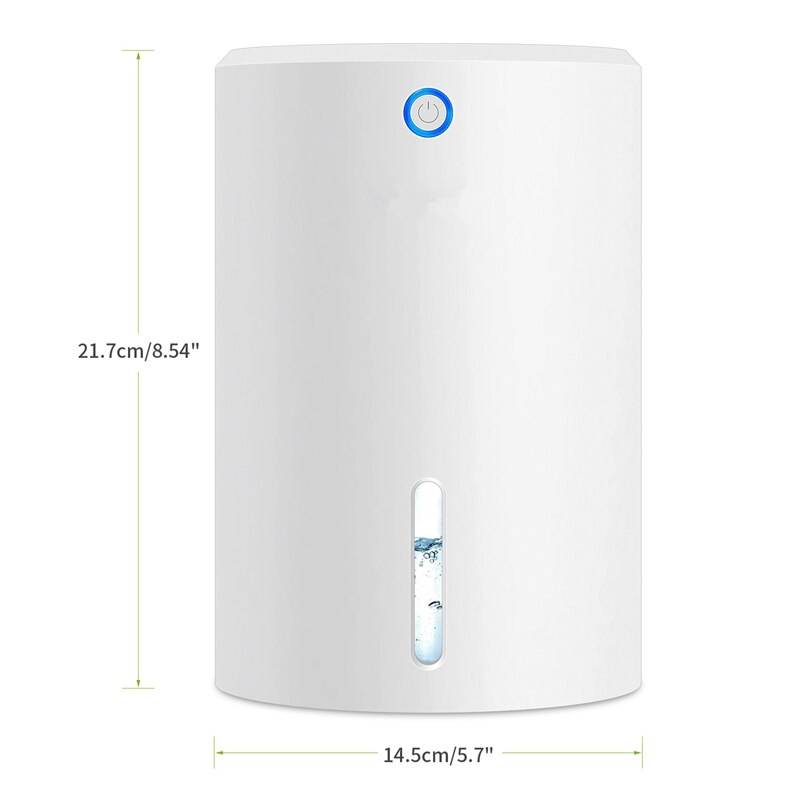 Electric Mini Air Dehumidifier 900Ml Portable Air Purifier Machine Automatic Power-Off Defrost for Home EU Plug