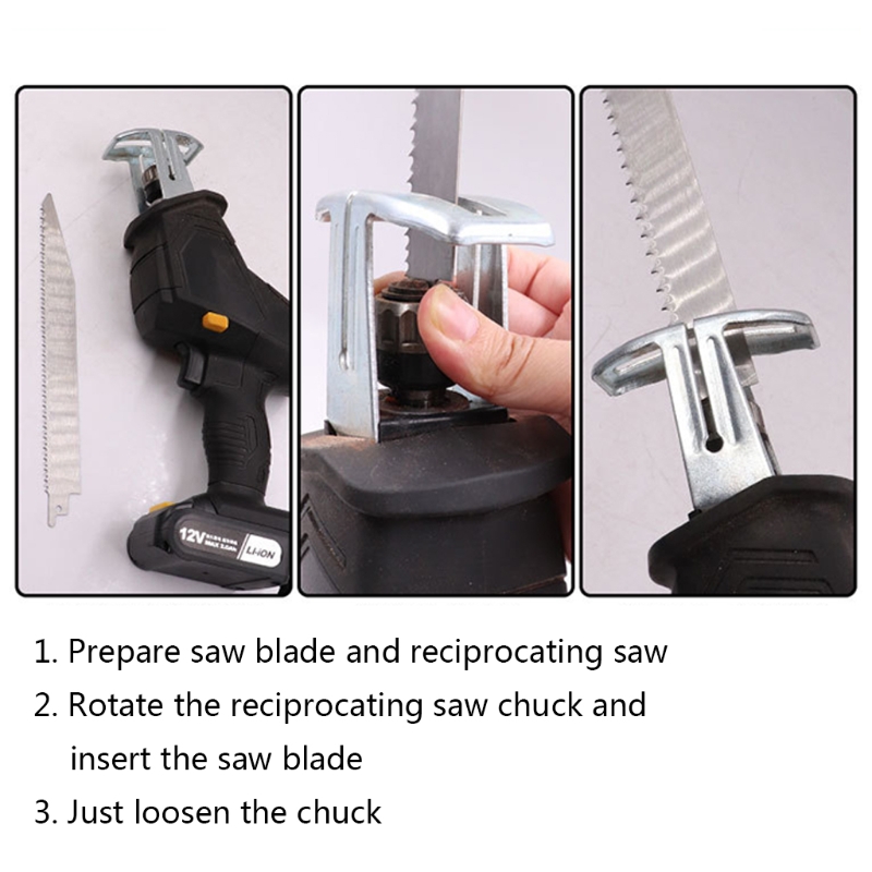 Lame de scie alternative en acier inoxydable, pour la coupe du métal et du bois, outils électriques, accessoires