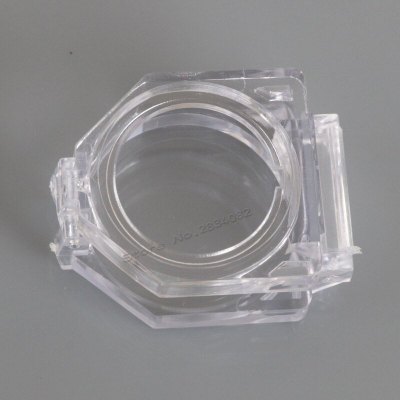 5pcs 22mm Padlock Shield Push Button Switch Protective Cover Clear Plastic Transparent Dust Cover LAY37