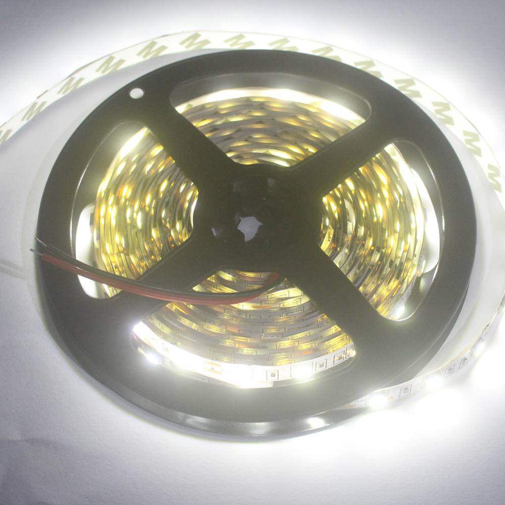 LED Streifen 5050 DC 24 v RGB Warmweiß 24 v 5 Meter wasserdichte flexibel Licht streifen 60LED/MLed Band luces lampe Band tv hintergrundbeleuchtung