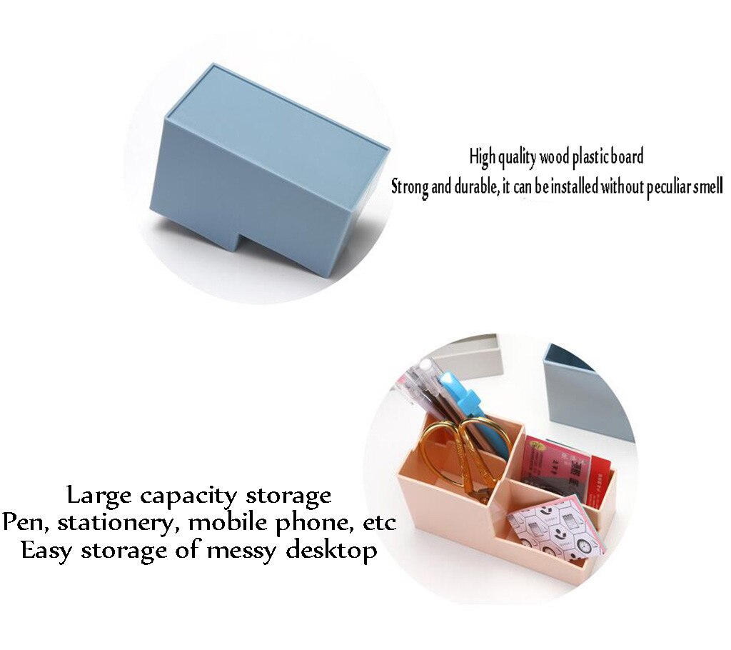 office accessories Desktop tidy desk multi-function items large space storage rack Pen Holder Barrel storage box Student Desktop