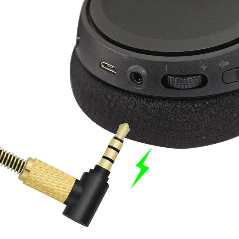 Vervanging Stereo Audio Kabel Verlengsnoer Voor Steelseries Arctis 3 5 7 9X Pro Draadloze Gaming Hoofdtelefoon