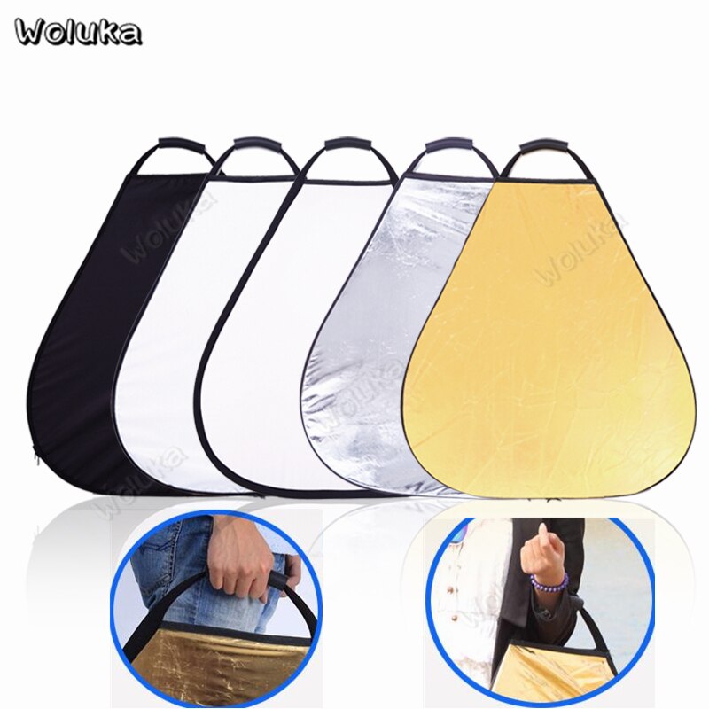 60cm 5 in 1 reflector board portable photography Studio reflector Board Collapsible for photography reflector Board CD50 T10 H