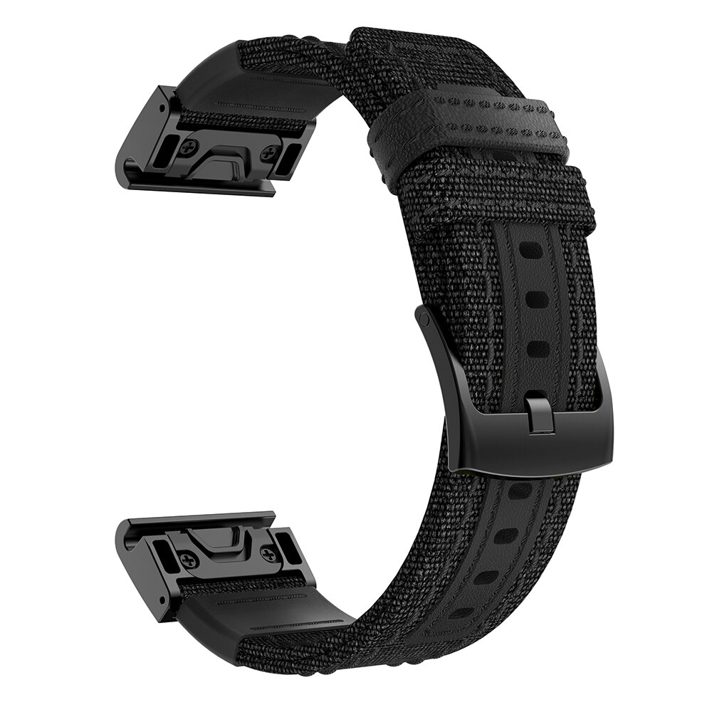 Voor Garmin Fenix 7X Smart Horloge Band 26Mm Nylon Quick Release Horlogeband Band Fenix 7 Fenix7 Horloge 22Mm easyfit Pols