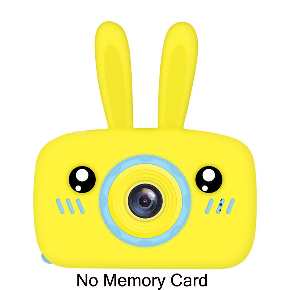Kakbeir Mini Digitale Camera Speelgoed Voor Kinderen 2 Inch Hd Screen Chargable Fotografie Props Kind Outdoor Game: Type B01 yellow