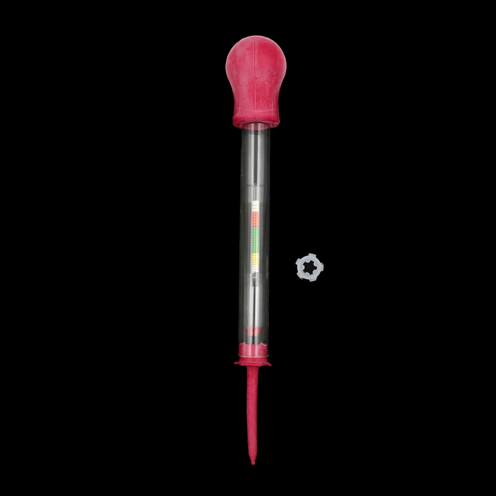 Elektrisk elektrisk 1.100-1.300 densitet graviditet batteri suge batteri hydrometer syre tester elektrolyt bly oversvømmet