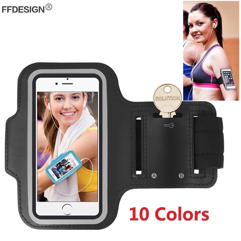 Brazalete para teléfono móvil, funda para iPhone, Samsung, Xiaomi, Huawei, 4,5 ''a 6,3'', funda con soporte para teléfono móvil, brazalete de mano