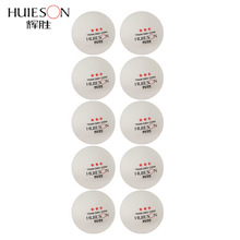 Huieson 10pcs Material Table Tennis Ball 40+mm Diameter 2.8g 3 Star ABS Plastic Ping Pong Balls for Table Tennis Training