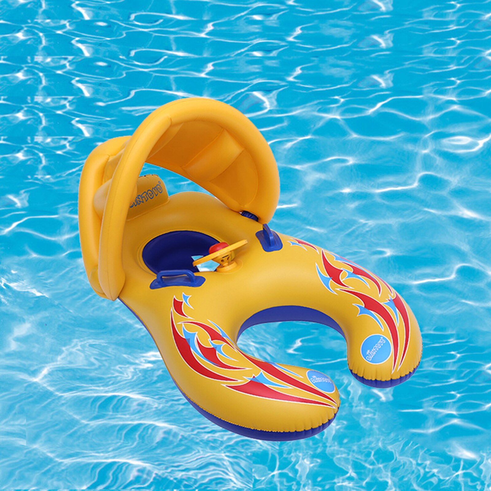 Baby Kids Zwemmen Ring Opblaasbare Peuter Float Trainer Zwembad Water