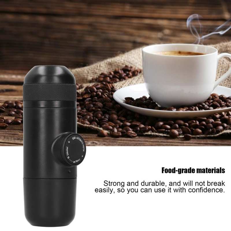 Draagbare Mini Koffiezetapparaat Hand Pers Koffie Machine Voor Home Office Travel Camping