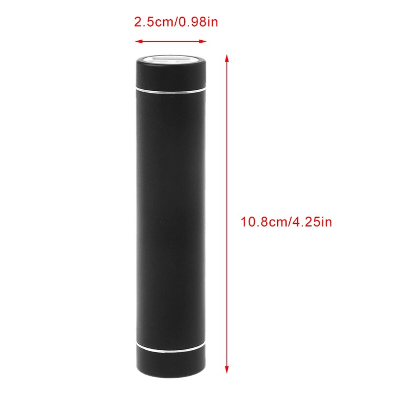 USB Port 1x 18650 Battery DIY Holder Power Bank Case 3 Mode Flashlight For Cell Phone