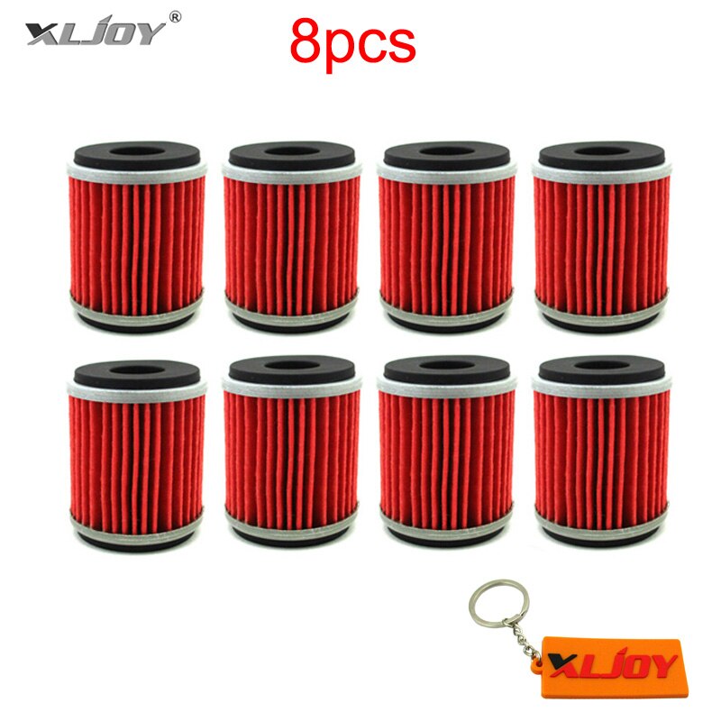 8x Filtro Olio Per Yamaha YBR250 YZ250 WR450F WR250F WR250X WR250R WR YZ 450F YFZ 450 RAPTOR 450R 450 W 450X Bike