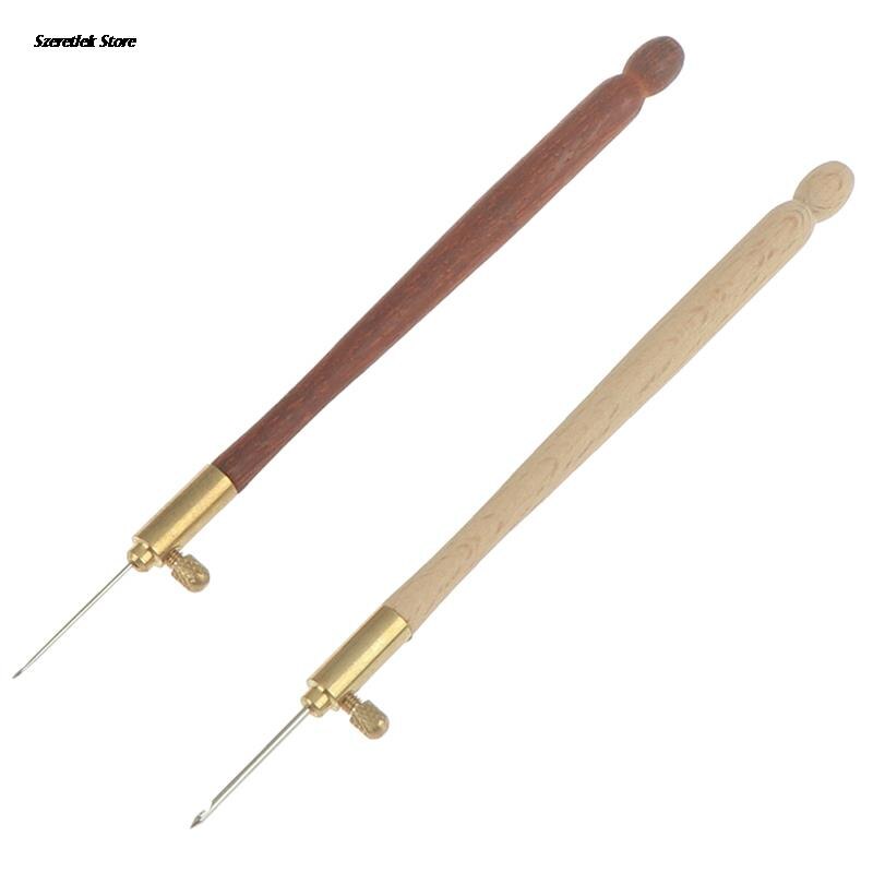 French Embroidery Needles Tambour Crochet Hook Luneville Hook with 3 Needles sewing needles