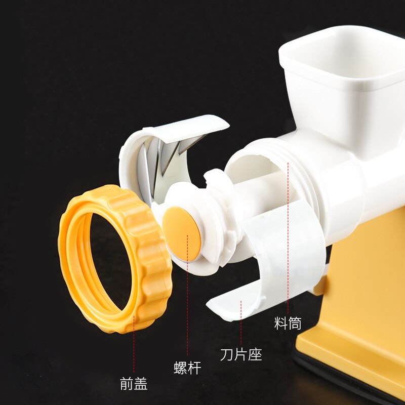 Manual hand meat grinder machine meat cut meat grinder enema Household appliances kitchen cooking Unplugged Sausage machine