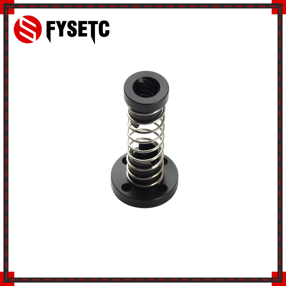 3D Printer T8 POM Anti Backlash Nuts For Lead 8mm Acme Threaded Rod Eliminate the gap Spring DIY CNC for prusa i3 Accessories