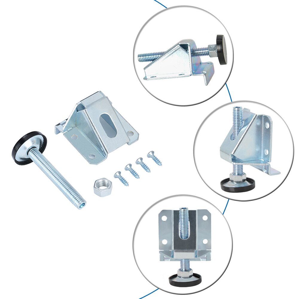 1/4 Pack Heavy Duty Furniture Leveler Adjustable Leveling Feet For Furniture Cabinets Wardrobe Workbench