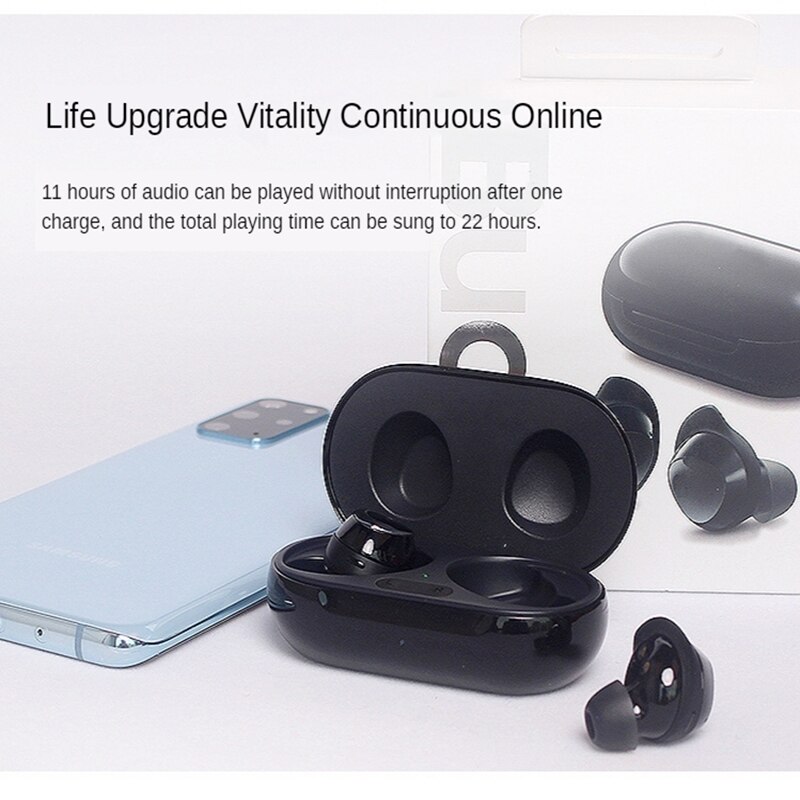 R175 intelligens trådlöst bluetooth headset vattentätt touch sport hörlurar brusreducering med laddningsbox