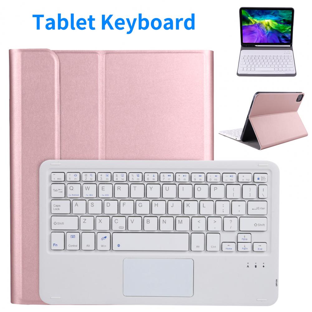 Bluetooth-compatible Tablet Keyboard for iPad Po 11 Wireless PC Keyboard Touchpad Keypad Keyboard Case teclado inalámbrico