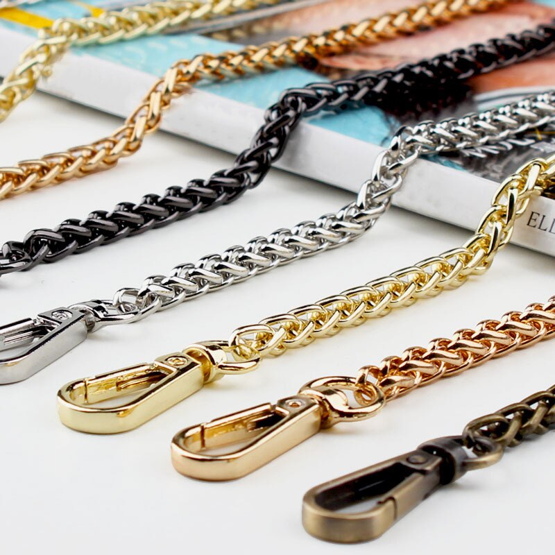 2020 nuovo 60-120 centimetri Borsa In Metallo Catene Cinghia del Sacchetto di Spalla Della Borsa FAI DA TE Catena Oro Argento Sacchetto di Maniglie Borsa catena di accessori