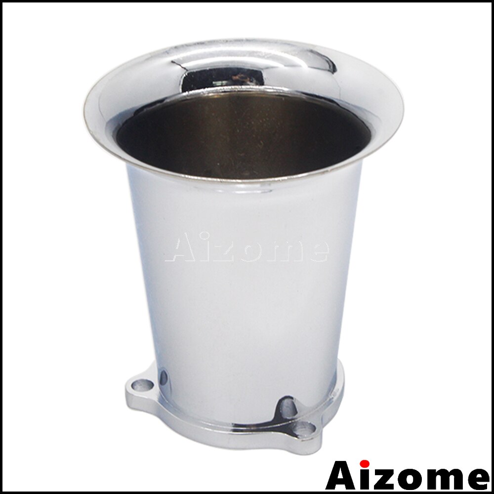 Pila de velocidad de motocicleta de aluminio de 4 pulgadas y 4 pulgadas filtro de aire para carburador Cv copa de cuerno de viento pila de carburador potencia para Harley