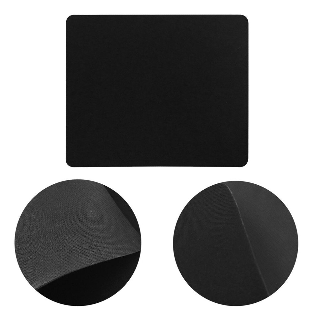 22*18cm Universal Mouse Pad Mat Precise Positioning Anti-Slip Rubber Mice Mat For Laptop Computer Tablet PC Optical Mouse Mat