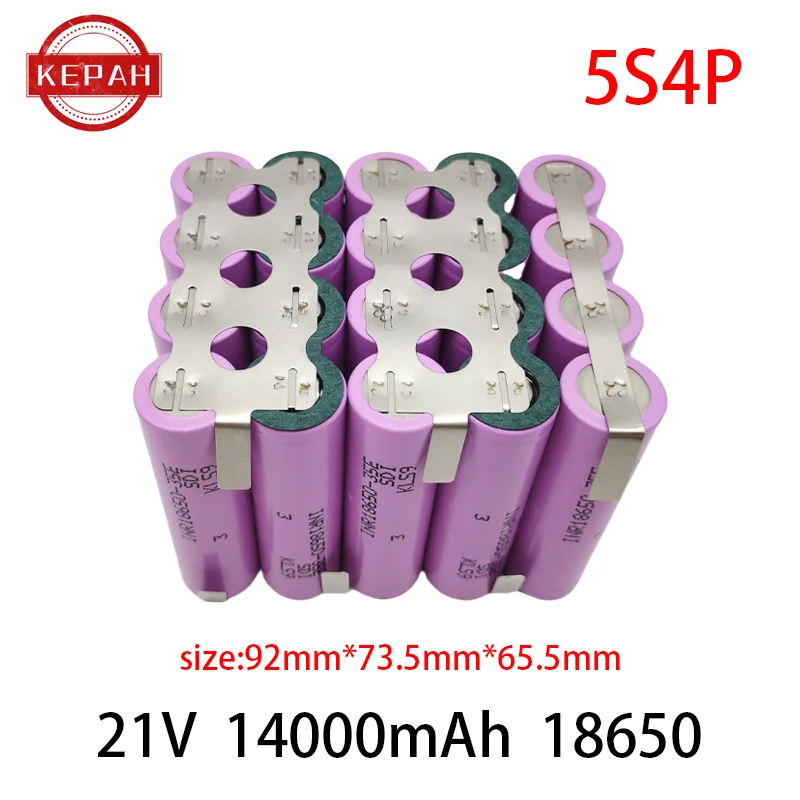 Customized5S2P 5S3P 5S4P 6S2P 8.4V 3.7V 10.8V 16.8V 18V 25.2V 18650 35E battery pack 3500mAh for screwdriver electric drill cell: MULTI