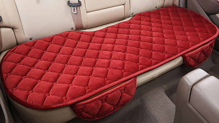 Stof Auto Bekleding Vier Seizoenen Voor Achter Vlas Kussen Ademende Protector Mat Pad Auto accessoires Universele Voor Alle Model