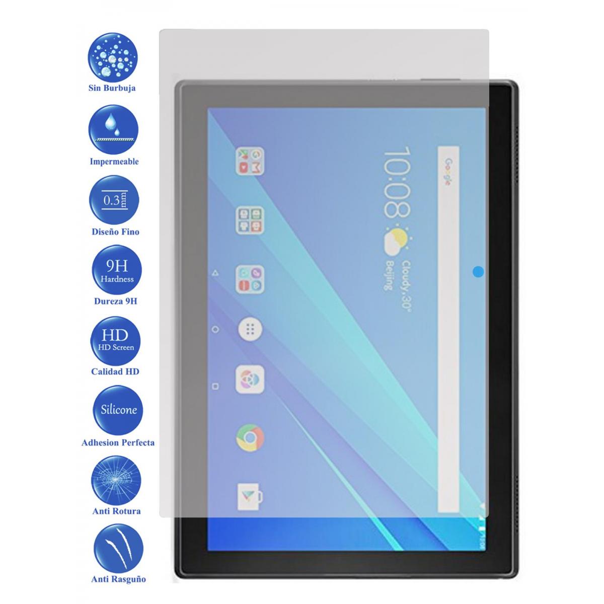 Protector de Pantalla Cristal Templado Vidrio 9H Tablet para Lenovo Tab 4 X304F