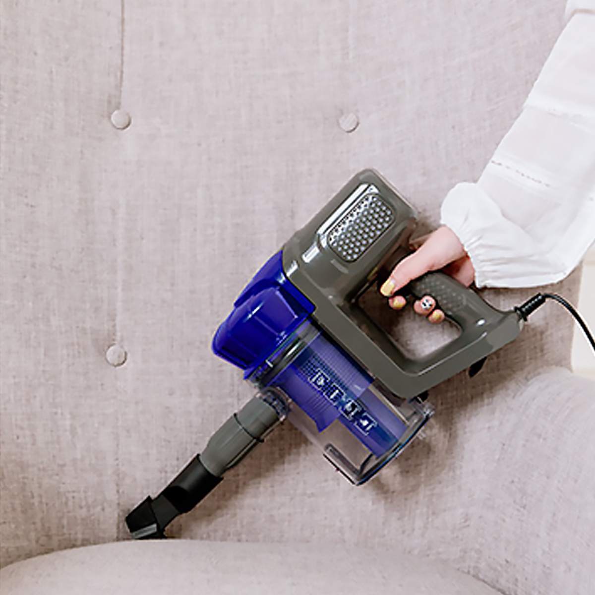 Handheld Vacuum Cleaner 13800Pa Strong Suction Ultra-quiet Household Vacuum Cleaner Push Rod Motor Stick Vacume Dust Collector