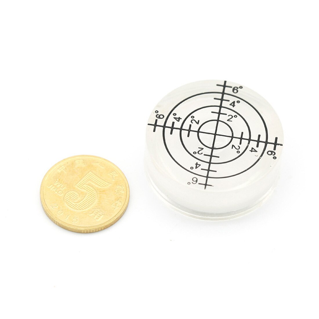 Universel runde 32*7mm vaterpas boble mini bullseye niveau boble til stativ møbler ramme måling instrument værktøj